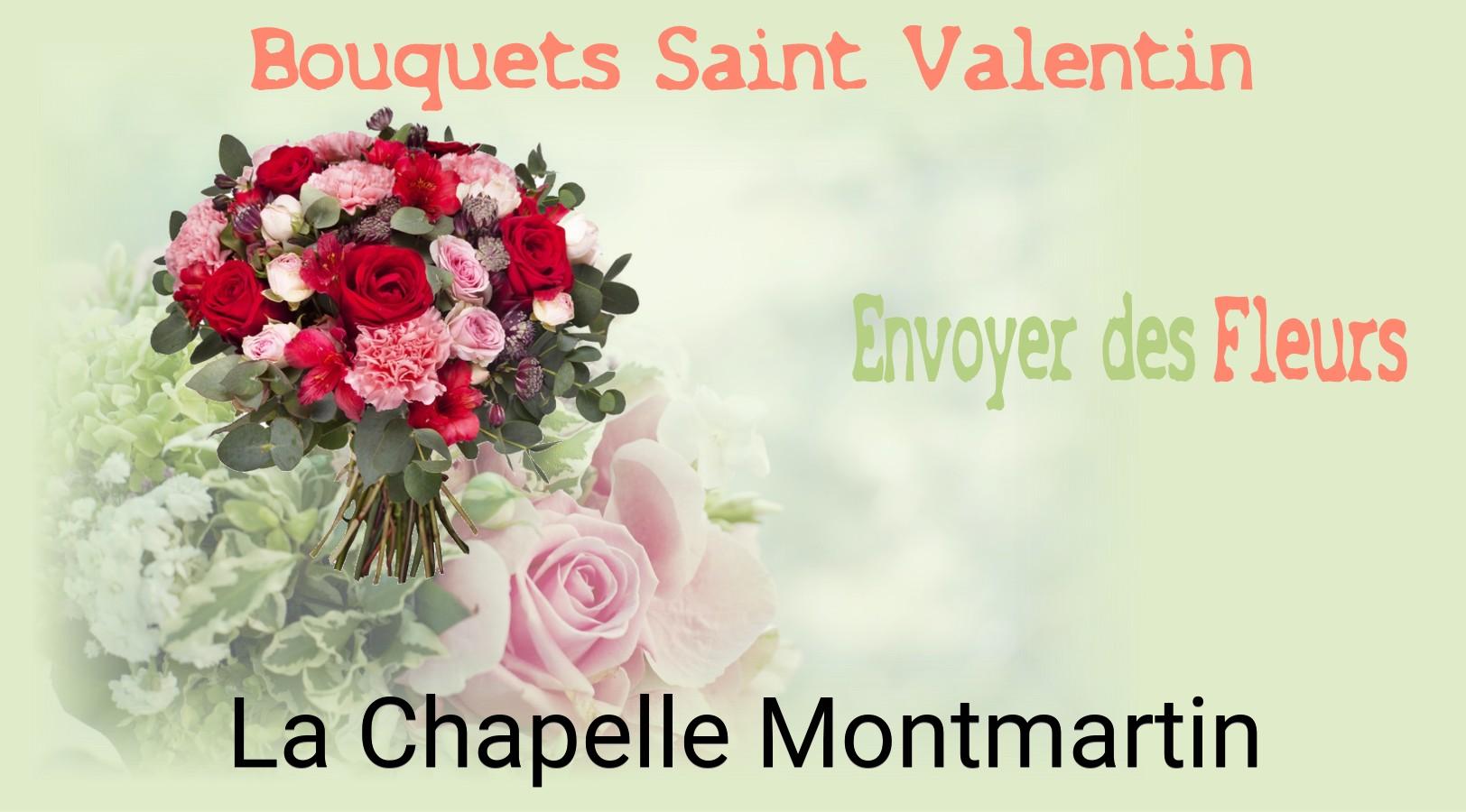 Roses de Saint-Valentin livrées à La Chapelle-Montmartin